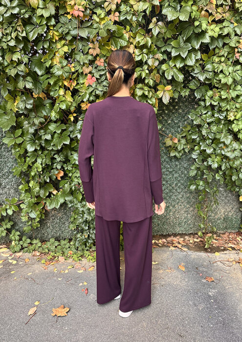 Noi Modal Kemerli Bol Paça Pantolon MÜRDÜM - 6