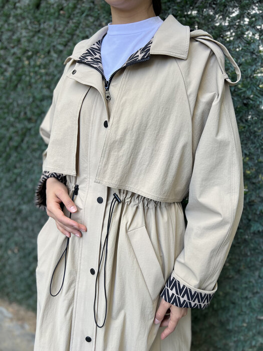 Nuss Belden Büzgülü Kap BEJ - 4