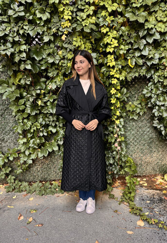 Nuss Kapitone Kap SİYAH - 2