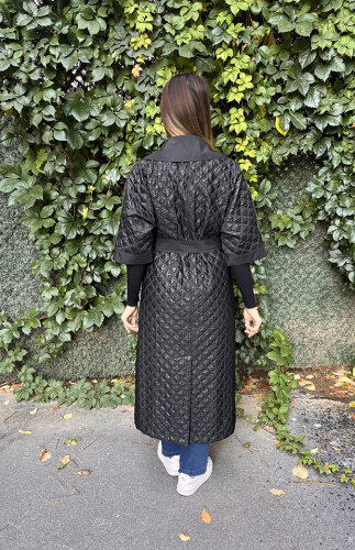 Nuss Kapitone Kap SİYAH - 4