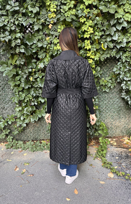 Nuss Kapitone Kap SİYAH - 4