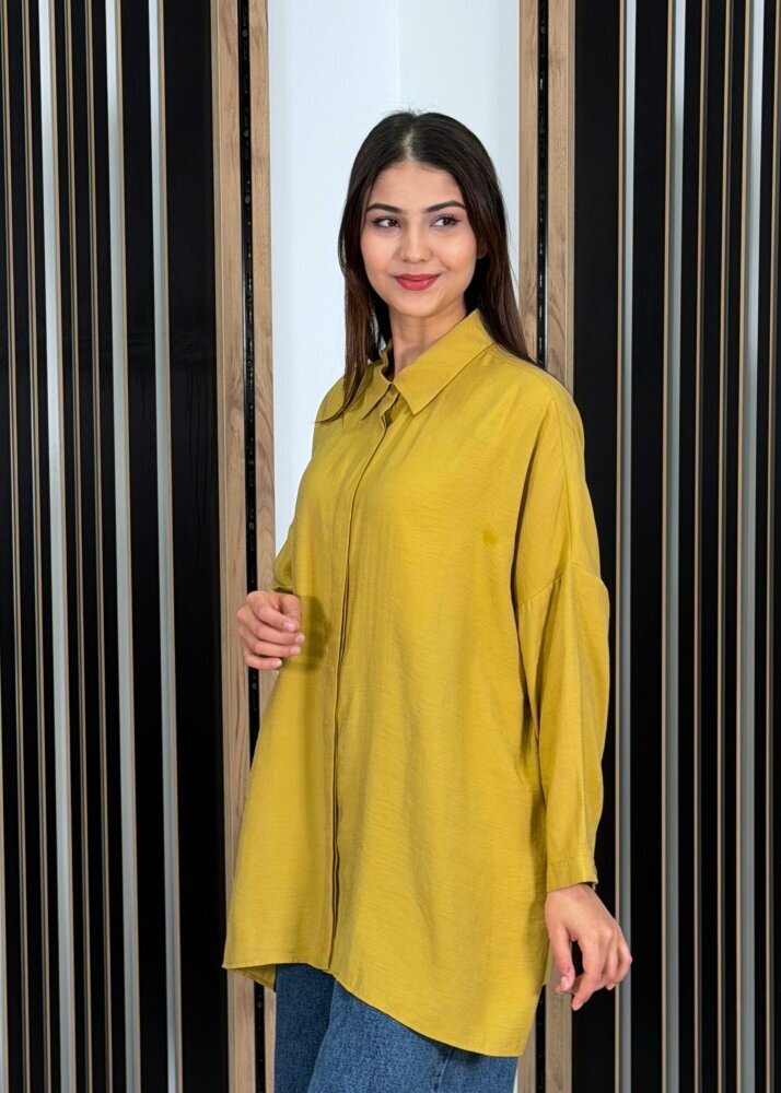 Nuss Oversize Gömlek Amber - 2
