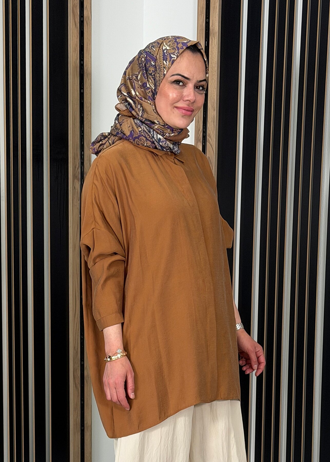 Nuss Oversize Gömlek Enfiye - 2