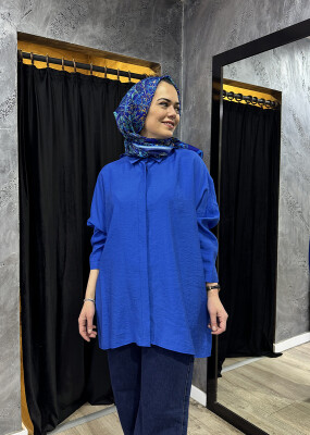 Nuss Oversize Gömlek SAKS - 2