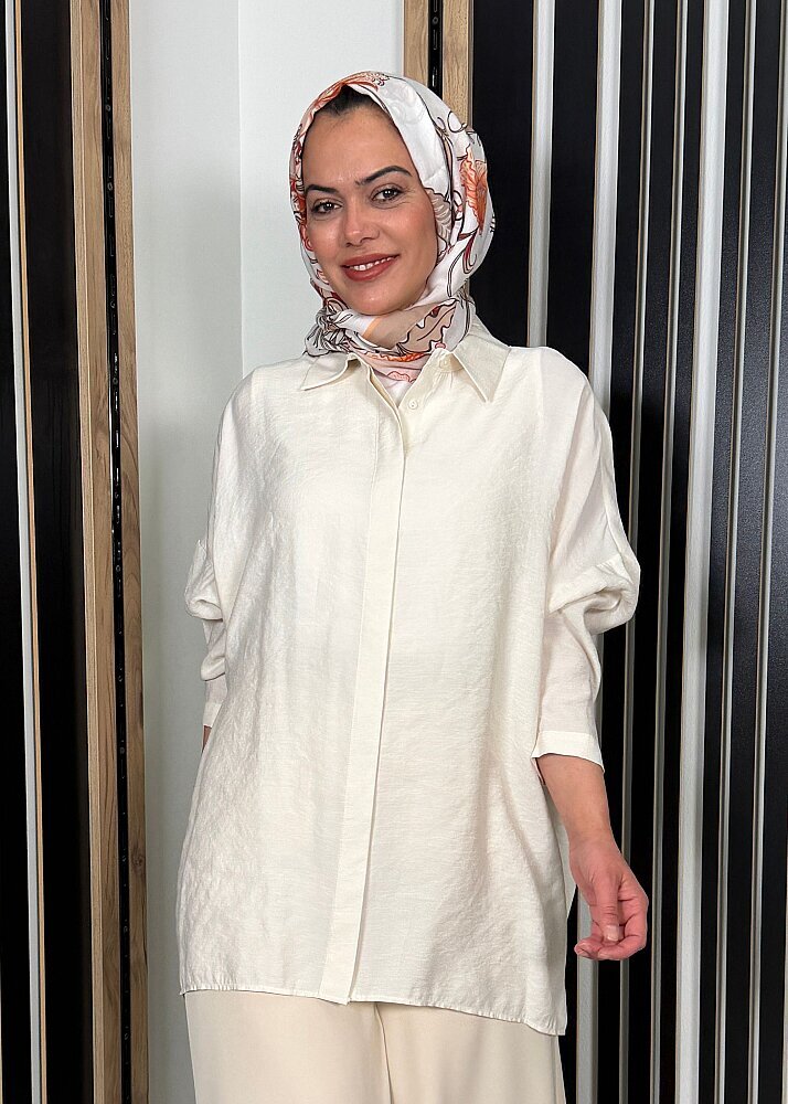 Nuss Oversize Gömlek TAŞ