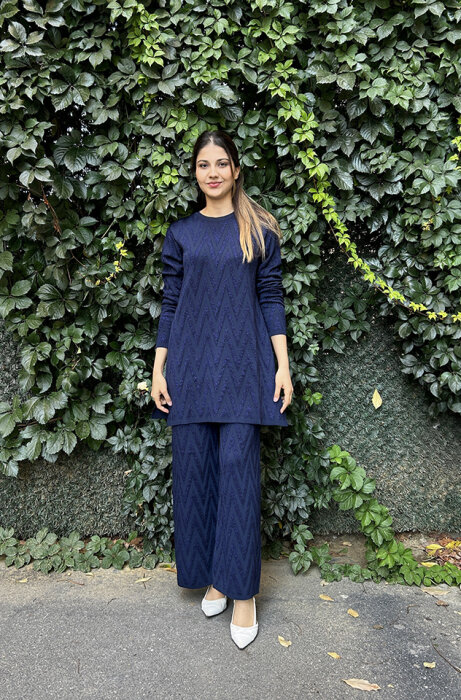 Nuss Simli Takım LACİVERT - 1