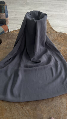 Pieef Yaz Şal Koyu Gri Koyu Gri