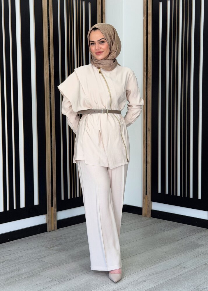 Qupra Asimetrik Modal Takım BEJ - 2