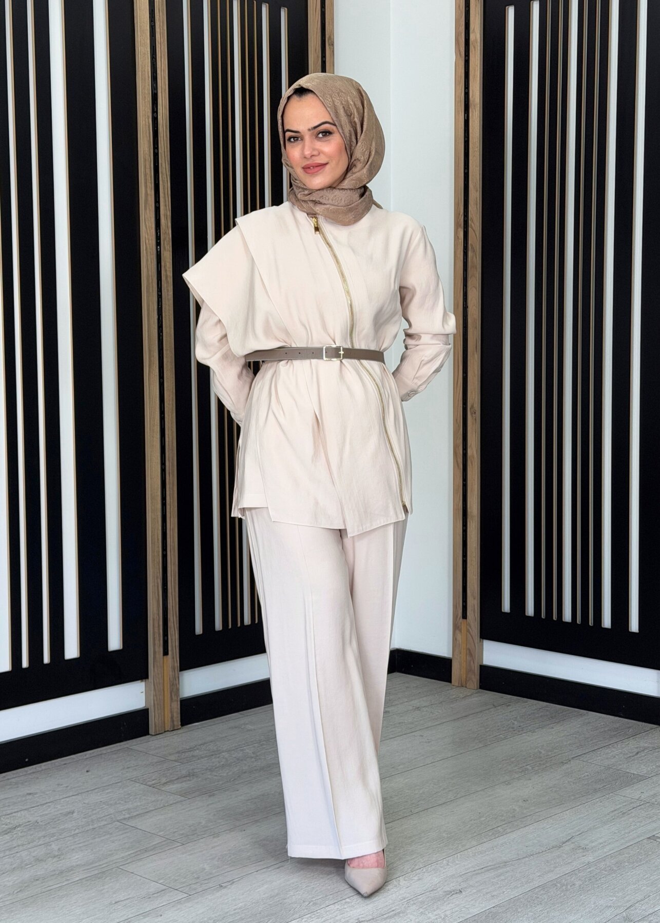 Qupra Asimetrik Modal Takım BEJ - 2