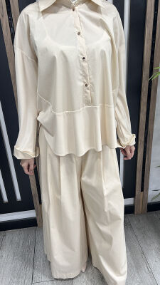 Qupra ÇıtÇıtlı Takım EKRU - 3