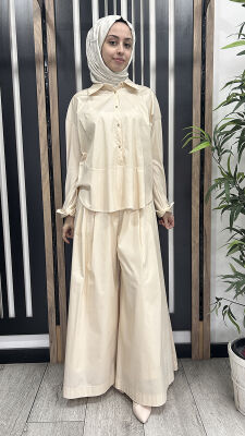 Qupra ÇıtÇıtlı Takım EKRU - 2