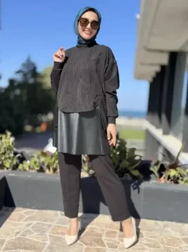 Qupra Lazer Kesim Takım SİYAH - 1