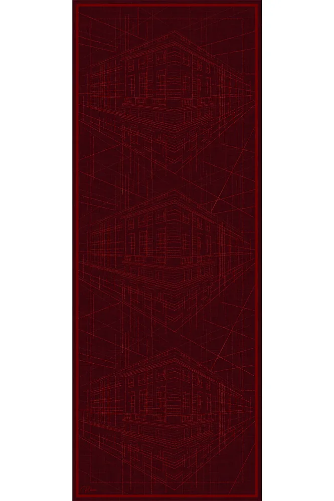 Reve Emily Şal BORDO