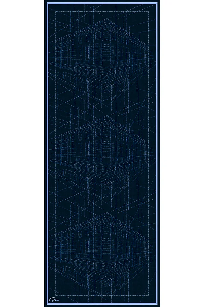 Reve Emily Şal LACİVERT