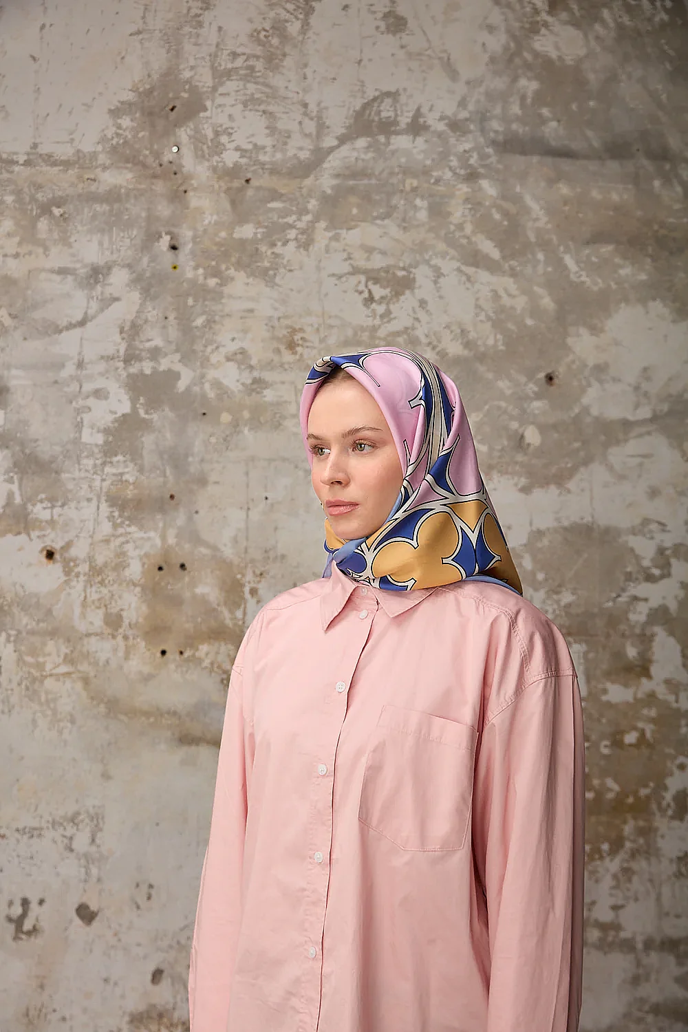 Reve Sonya Eşarp PEMBE - 1