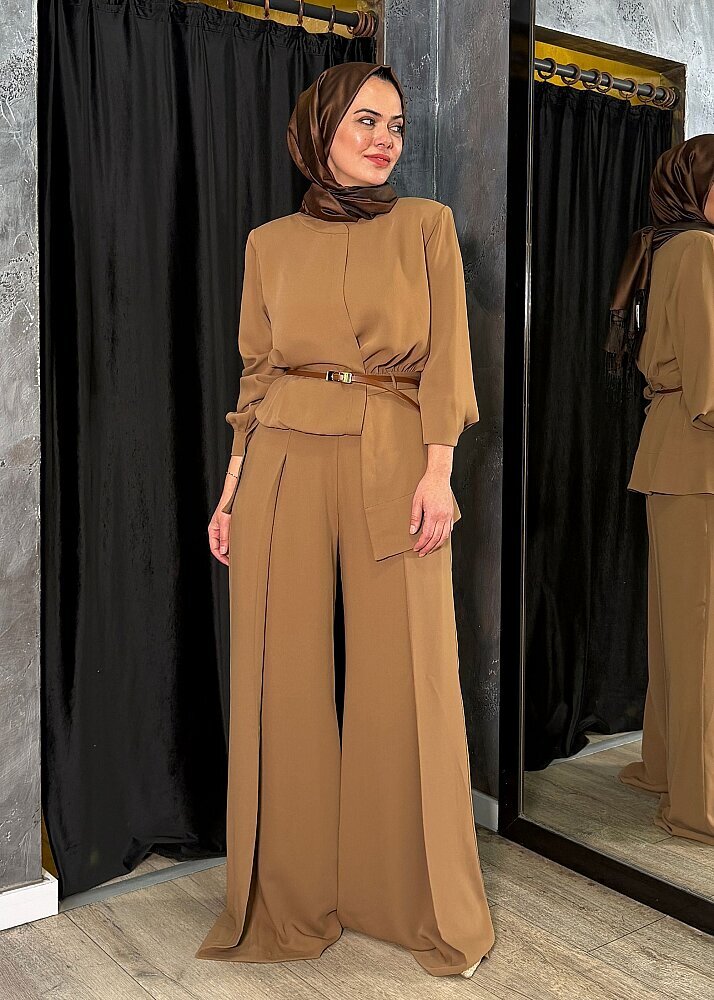 Senna Design Asteria Bluz CAMEL - 2