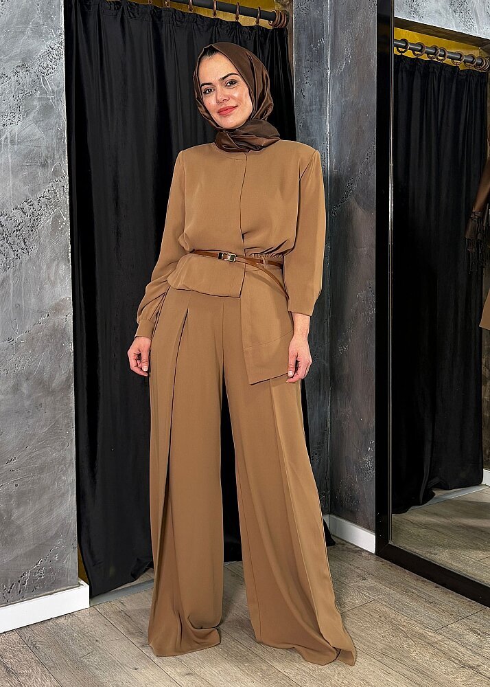 Senna Design Asteria Bluz CAMEL - 4