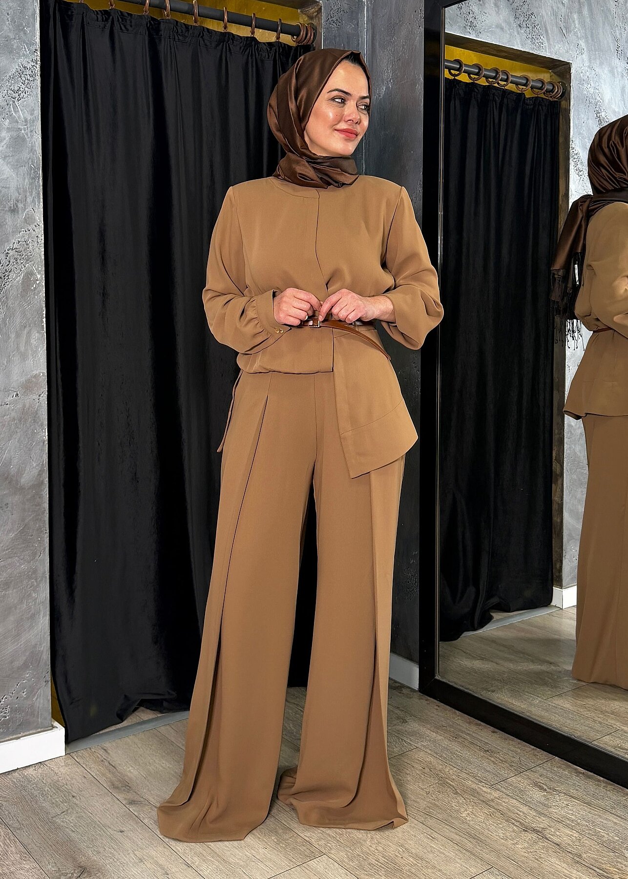 Senna Design Asteria Pantolon CAMEL - 6