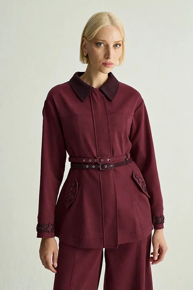 Senna Design Cyrus Ceket BORDO