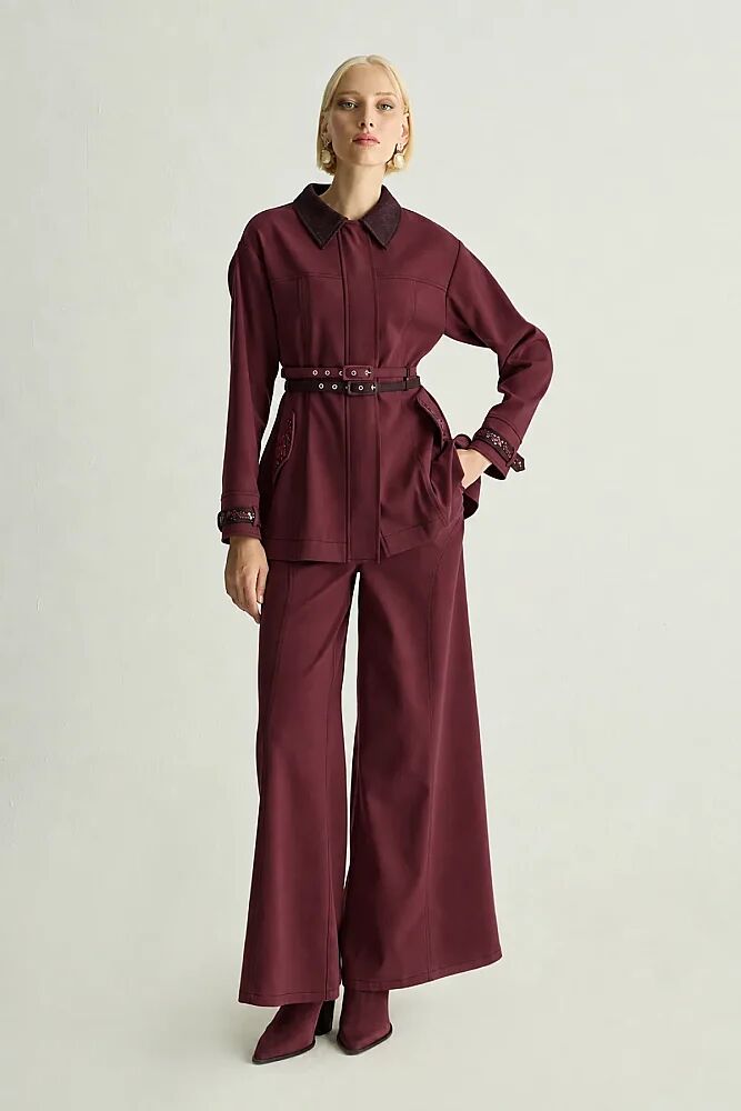 Senna Design Cyrus Ceket BORDO - 2