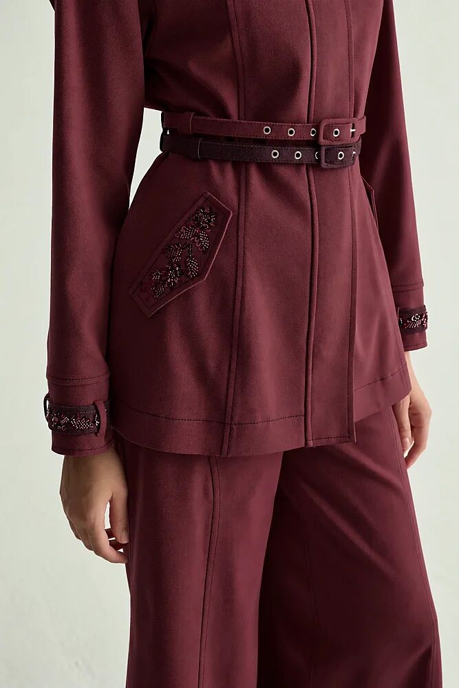 Senna Design Cyrus Ceket BORDO - 3