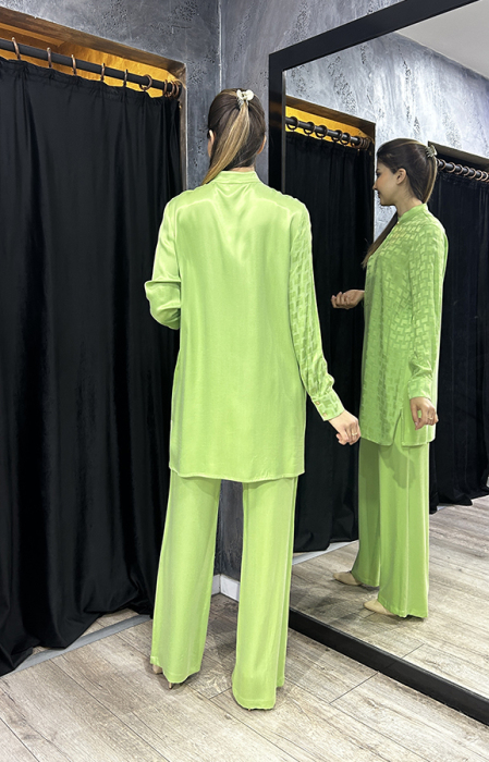 Senna Design Daria Takım FISTIK YEŞİLİ - 4
