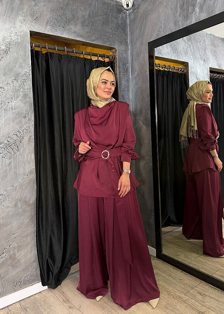 Senna Design Elysia Bluz BORDO - 4