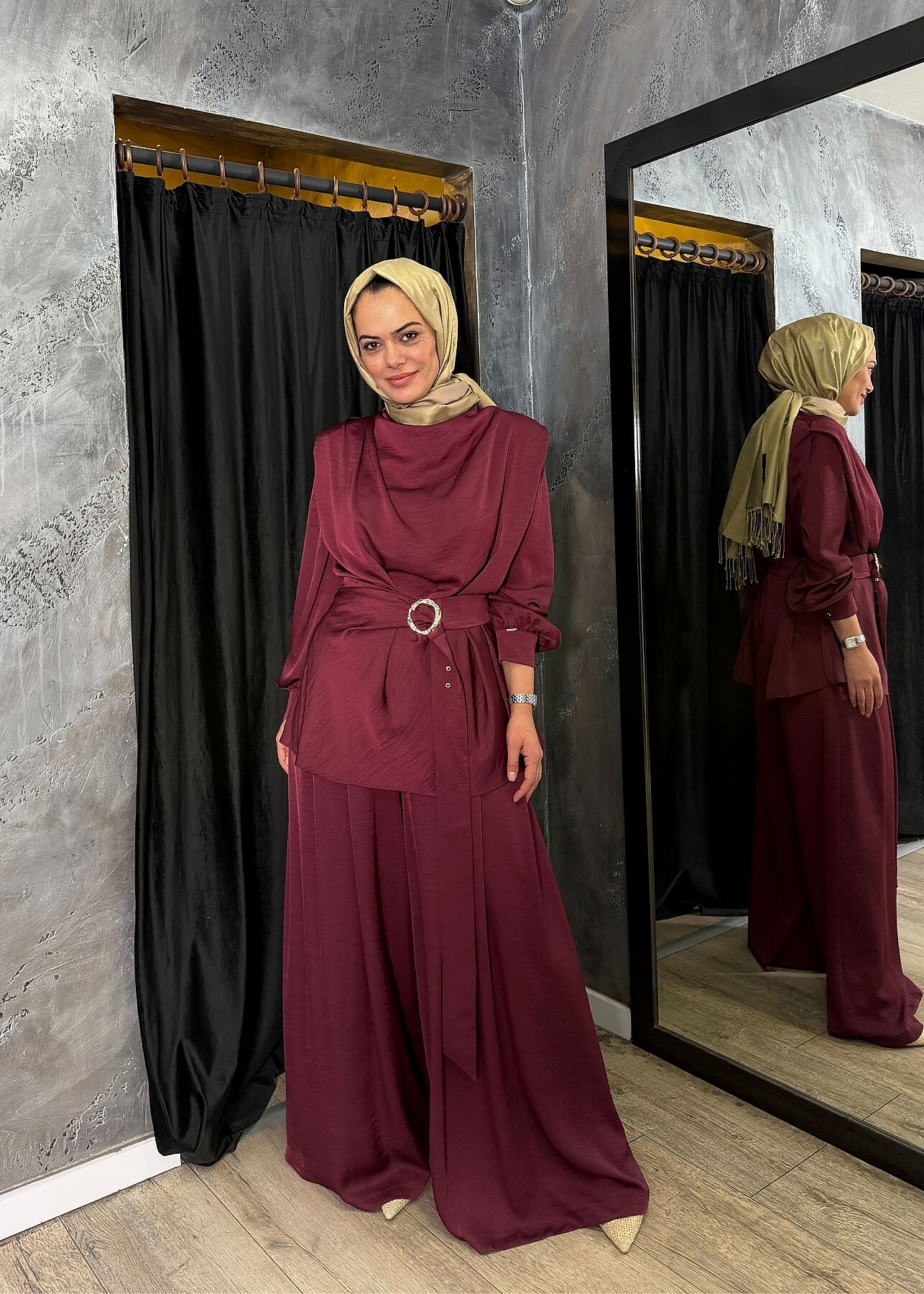 Senna Design Elysia Bluz BORDO - 5