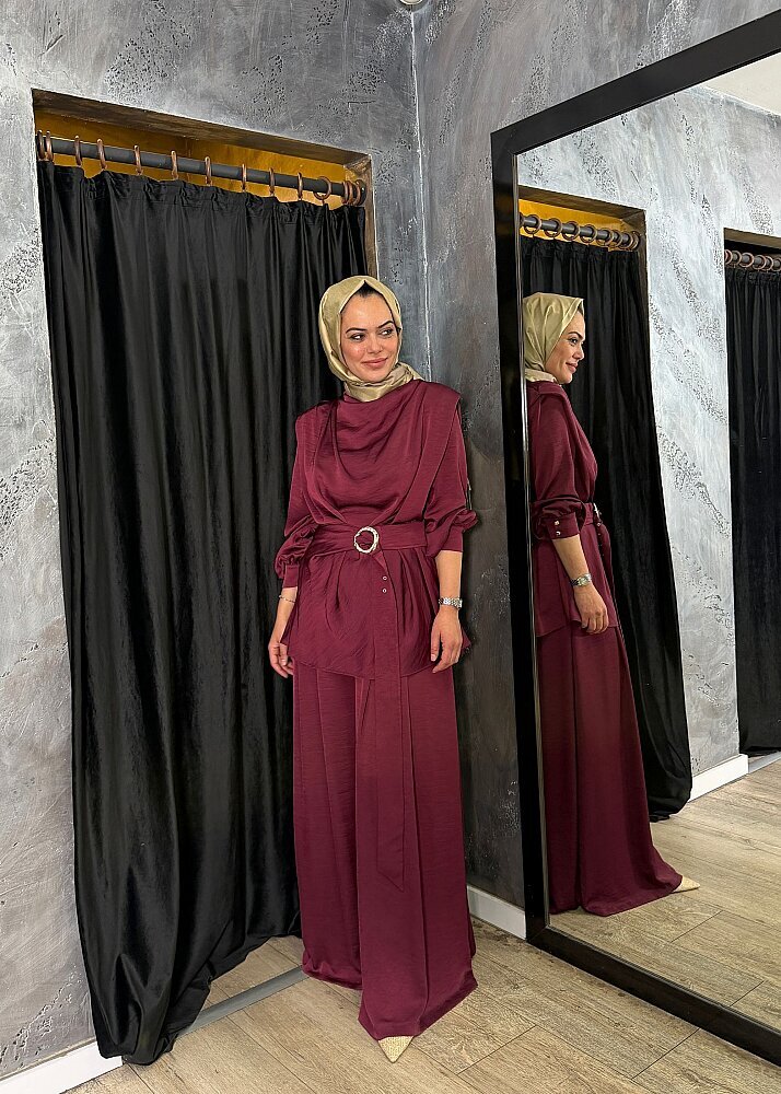 Senna Design Elysia Bluz BORDO - 8