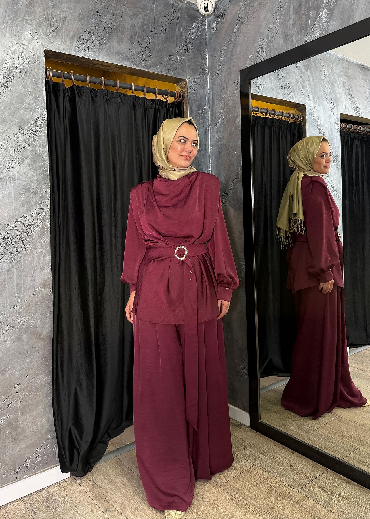 Senna Design Elysia Pantolon BORDO - 2