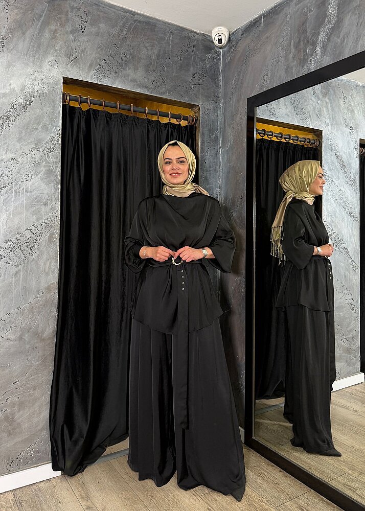 Senna Design Elysia Pantolon SİYAH (1)
