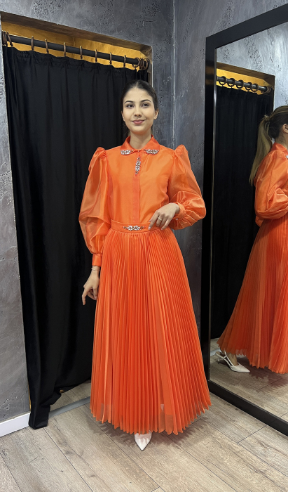 Senna Design Leaves Set ORANGE - 2