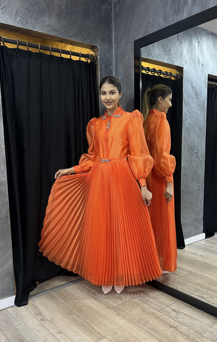 Senna Design Leaves Set ORANGE - 4