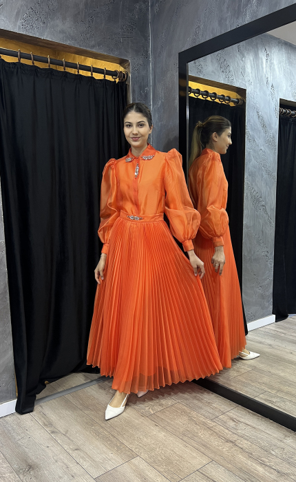 Senna Design Leaves Set ORANGE - 5