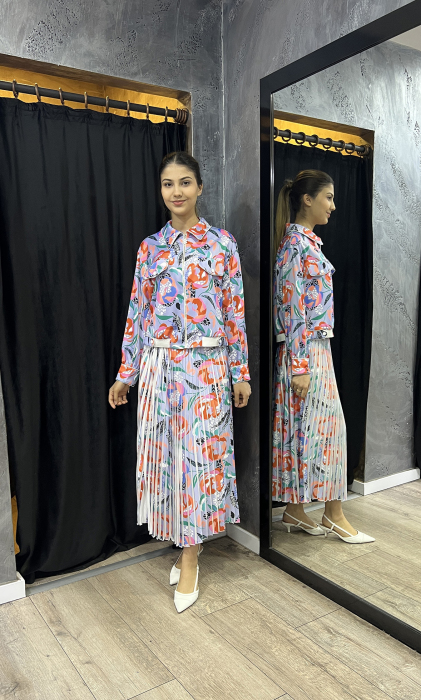 Senna Design Zeyzey Skirt LİLA - 2