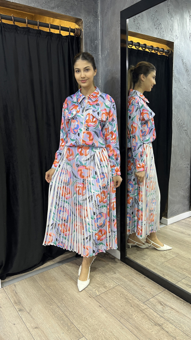 Senna Design Zeyzey Skirt LİLA - 3