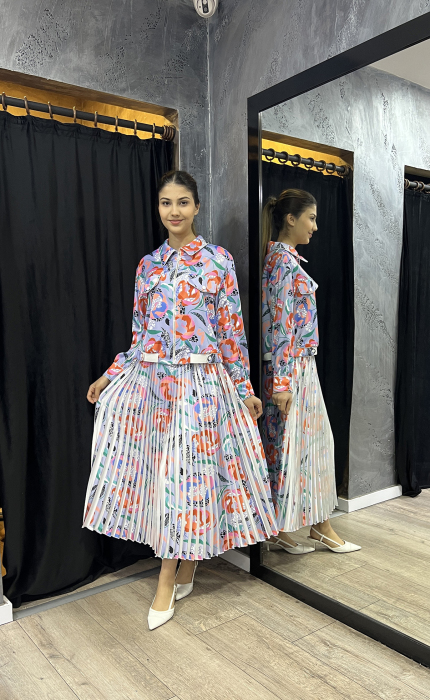 Senna Design Zeyzey Skirt LİLA - 7