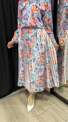Senna Design Zeyzey Skirt LİLA - 8