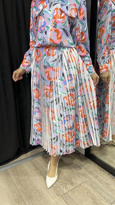 Senna Design Zeyzey Skirt LİLA - 8