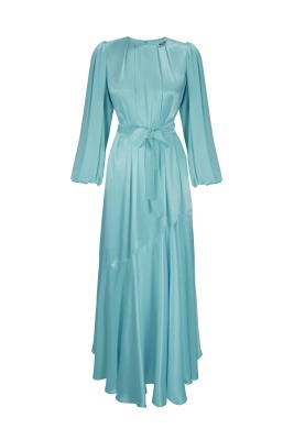 Senna Design Zoe Dress Aqua - 1