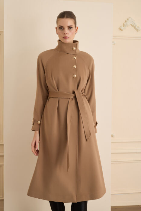 Senna Gabrielle Coat CAMEL - 3