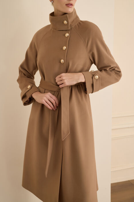 Senna Gabrielle Coat CAMEL - 5