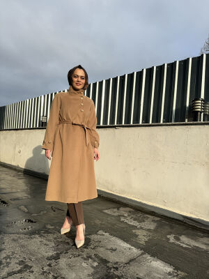 Senna Gabrielle Coat CAMEL 