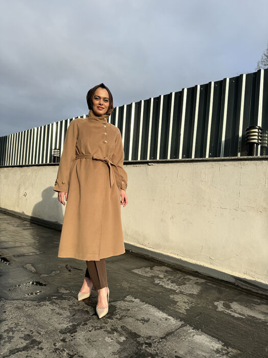 Senna Gabrielle Coat CAMEL - 1