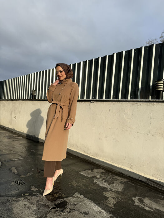 Senna Gabrielle Coat CAMEL - 2