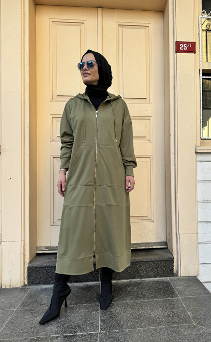 Senna Kalsedo Jacket HAKİ - 1