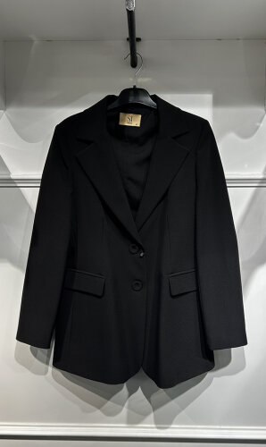 Si Design Blazer Ceket SİYAH - 1