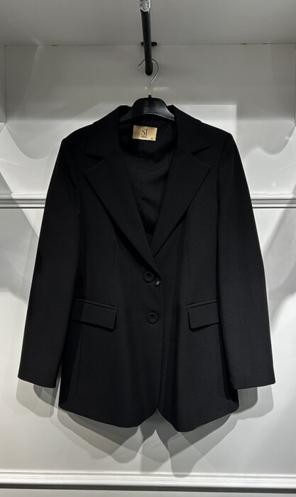 Si Design Blazer Ceket SİYAH - 1