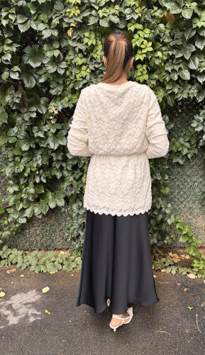 Si Desing Beli Kemerli Tunik EKRU - 4