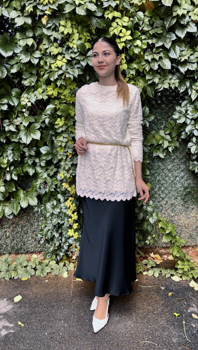 Si Desing Beli Kemerli Tunik EKRU - 5